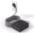 Surge Protector Power Strip 15 Ft Cord with 8 Outlets and 4 USB Ports