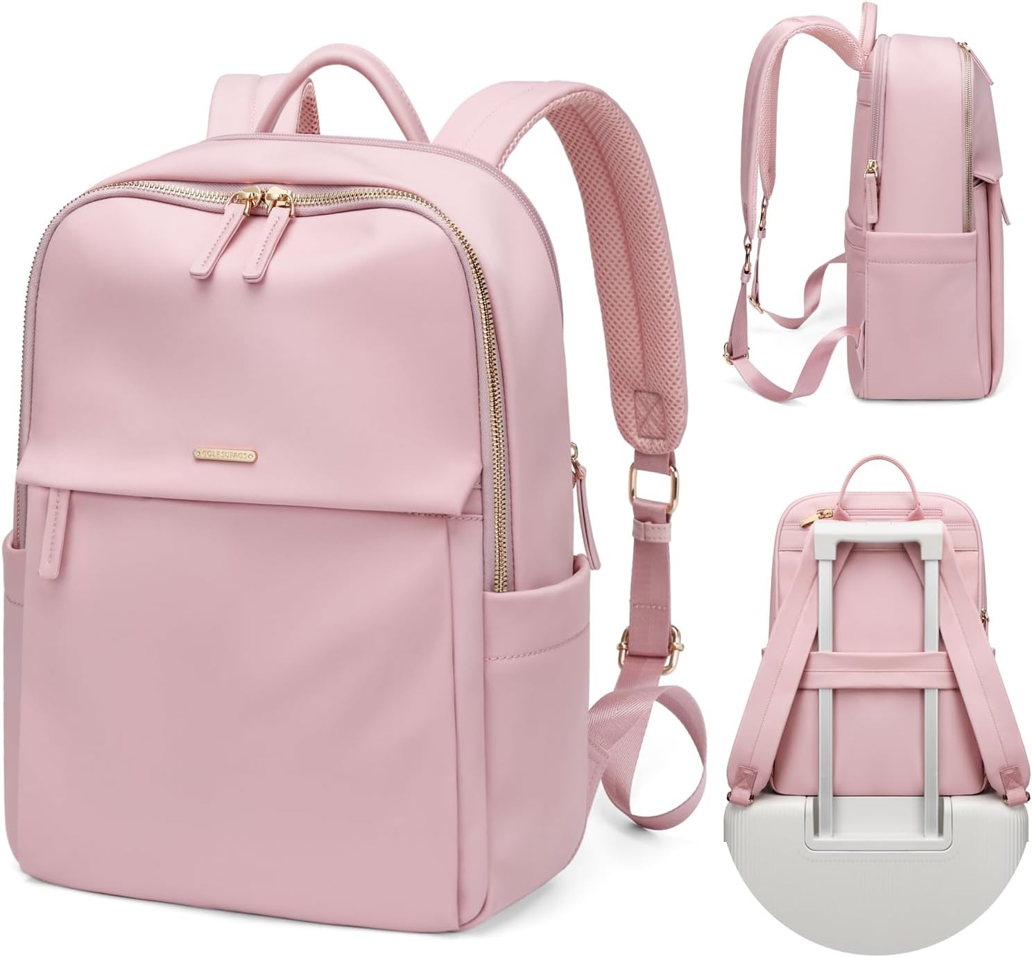 Women Laptop Backpack with Separate Compartment for 15.6 Inch