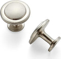 Ravinte 45 Pack Brushed Nickel Cabinet Pulls and Knobs - Modern Disc