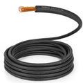 1 Gauge AWG 20 Ft Black Flexible Pure Copper Welding Cable - Heavy
