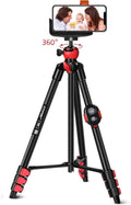 ZM T60 Mobile Phone Holder Tripod with Remote Control - Lightweight