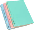 Yansanido Spiral Notebook A5 3-Pack - Thick Plastic Hardcover