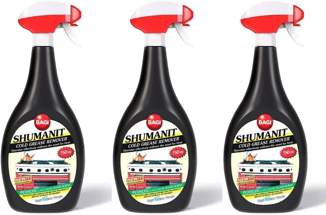 Shumanit Cold Grease Remover - Powerful Kitchen Cleaning Solution