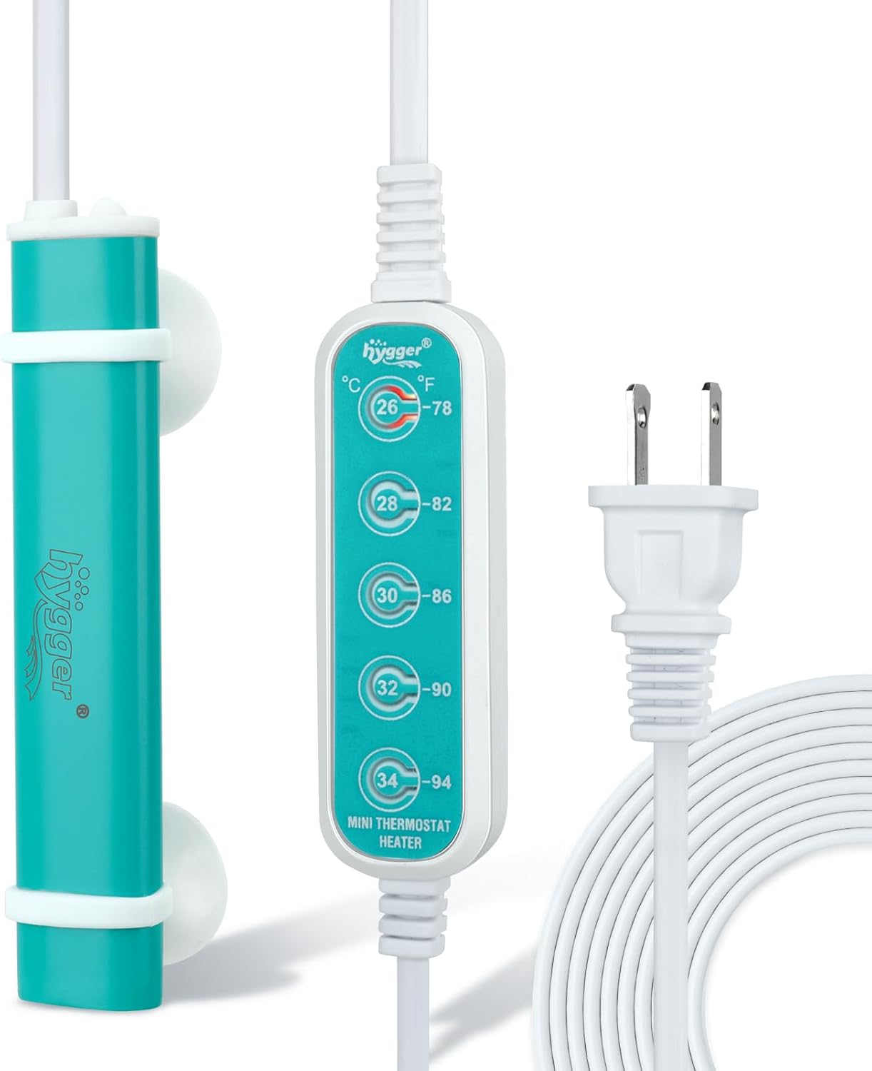 hygger Mini Aquarium Heater - Precise Temperature Control
