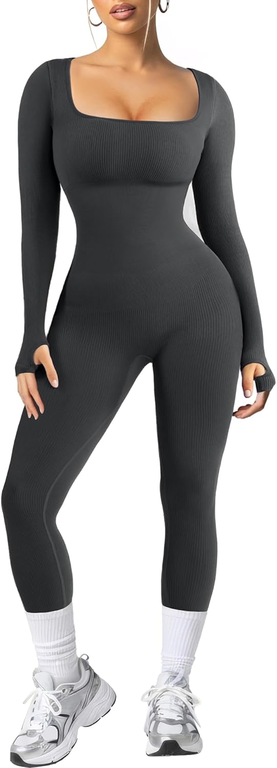 Popilush Jumpsuits for Women with Built-In Bra and Comfort