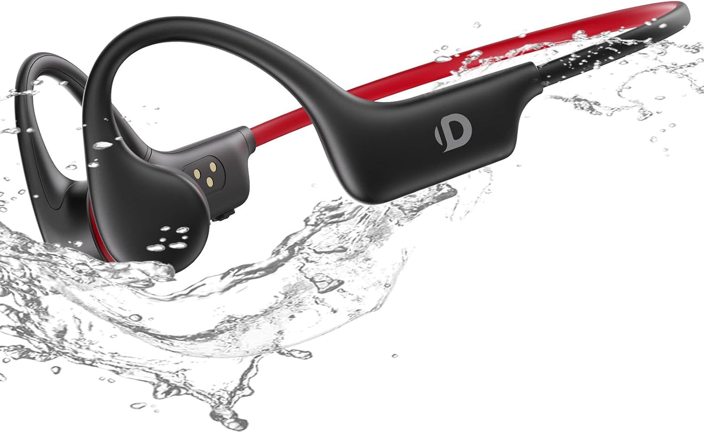 Open Ear Sport Headphones with 32GB MP3 and IP68 Rating