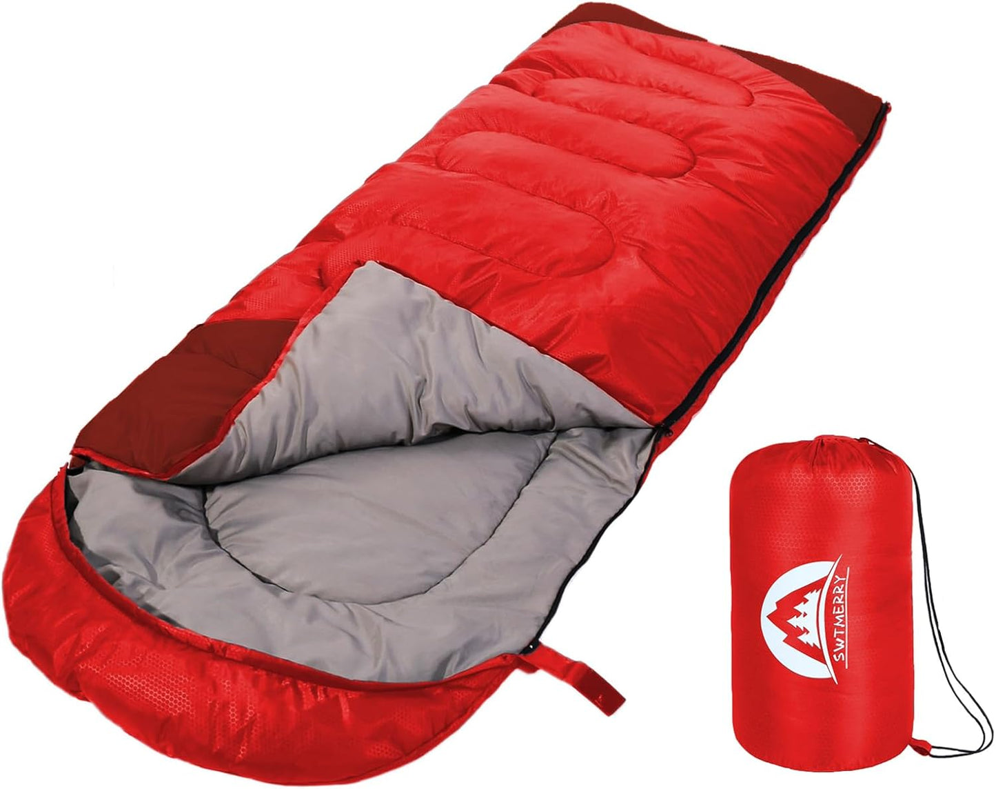 SWTMERRY 3 Seasons Sleeping Bag for Kids, Teens & Adults
