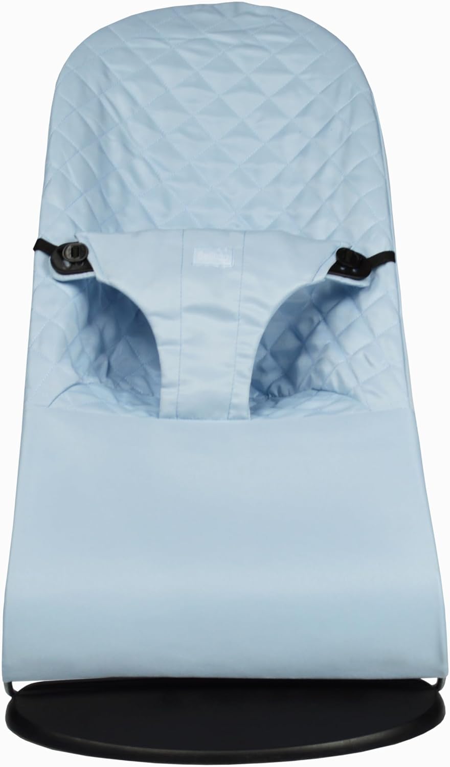 Hypoallergenic Fabric Baby Bouncer Seat: Soft Blue Bliss