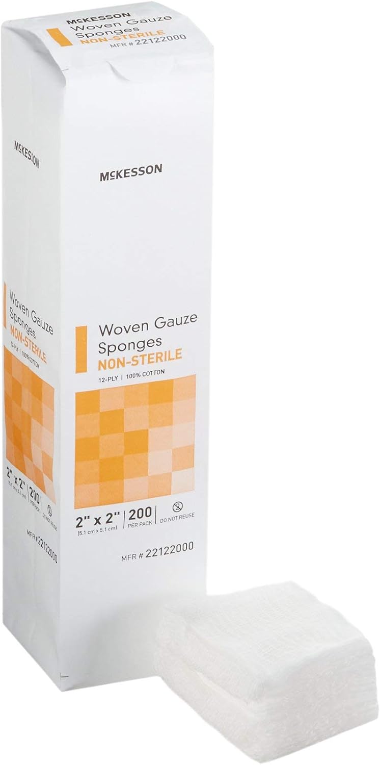 McKesson Woven Gauze Sponges for Effective Wound Care