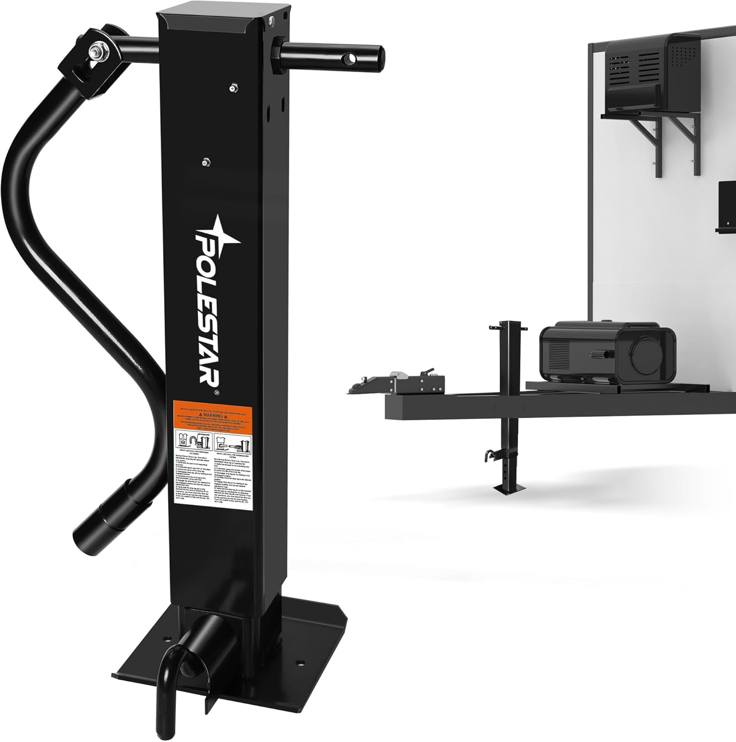 POLESTAR 12000lbs Capacity Heavy-Duty Trailer Jack for Trailers