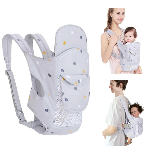 4-in-1 Baby Carrier - Carry Newborns to Toddlers Easily!