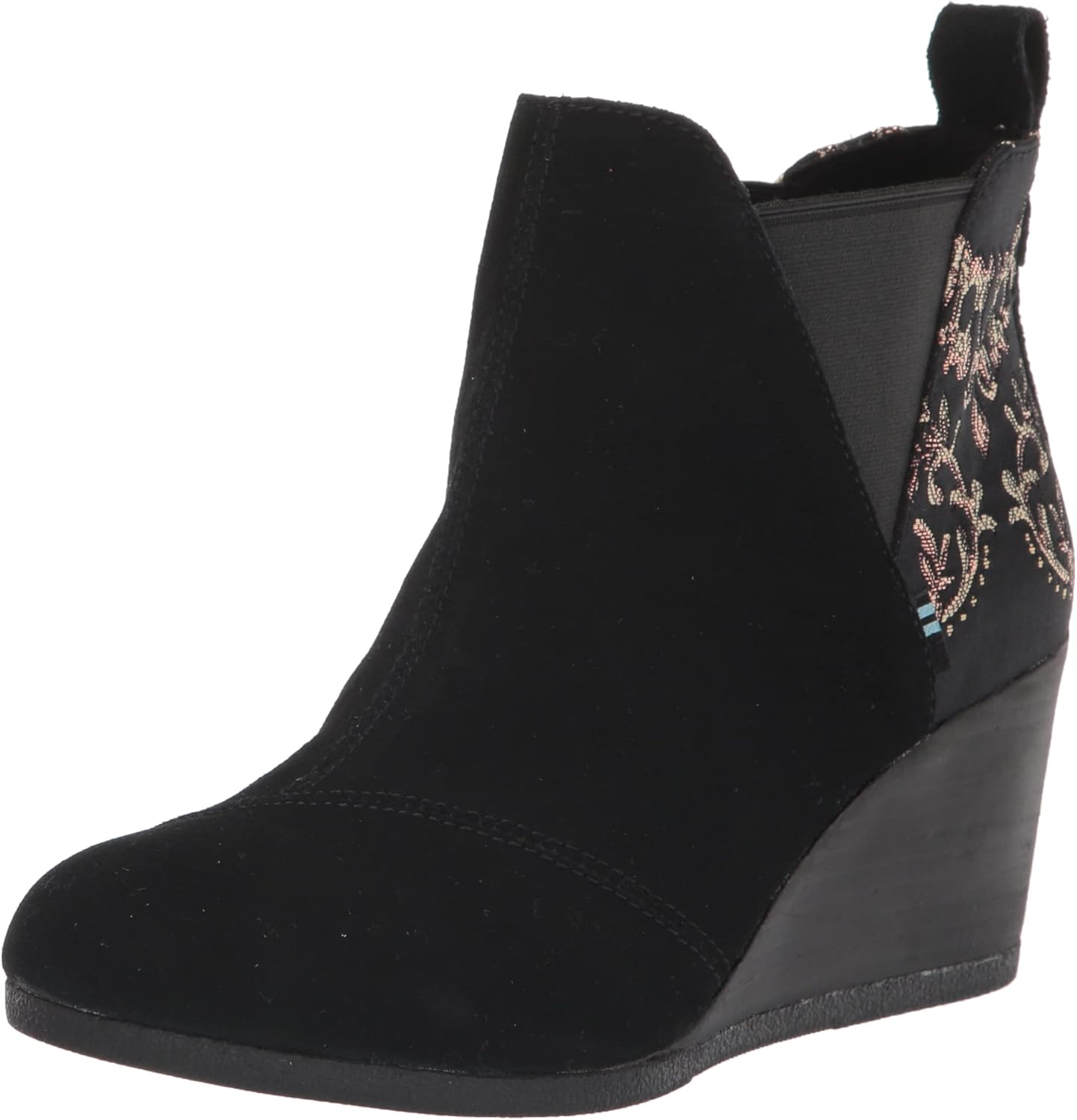 TOMS Womens Kelsey Casual Boots - Stylish Ankle Mid Heel Footwear