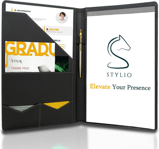 Stylio Padfolio | Elegant Resume & Document Organizer