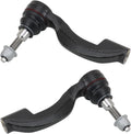 TRQ Front Outer Tie Rod Set for 2013-2019 Cadillac ATS and CTS