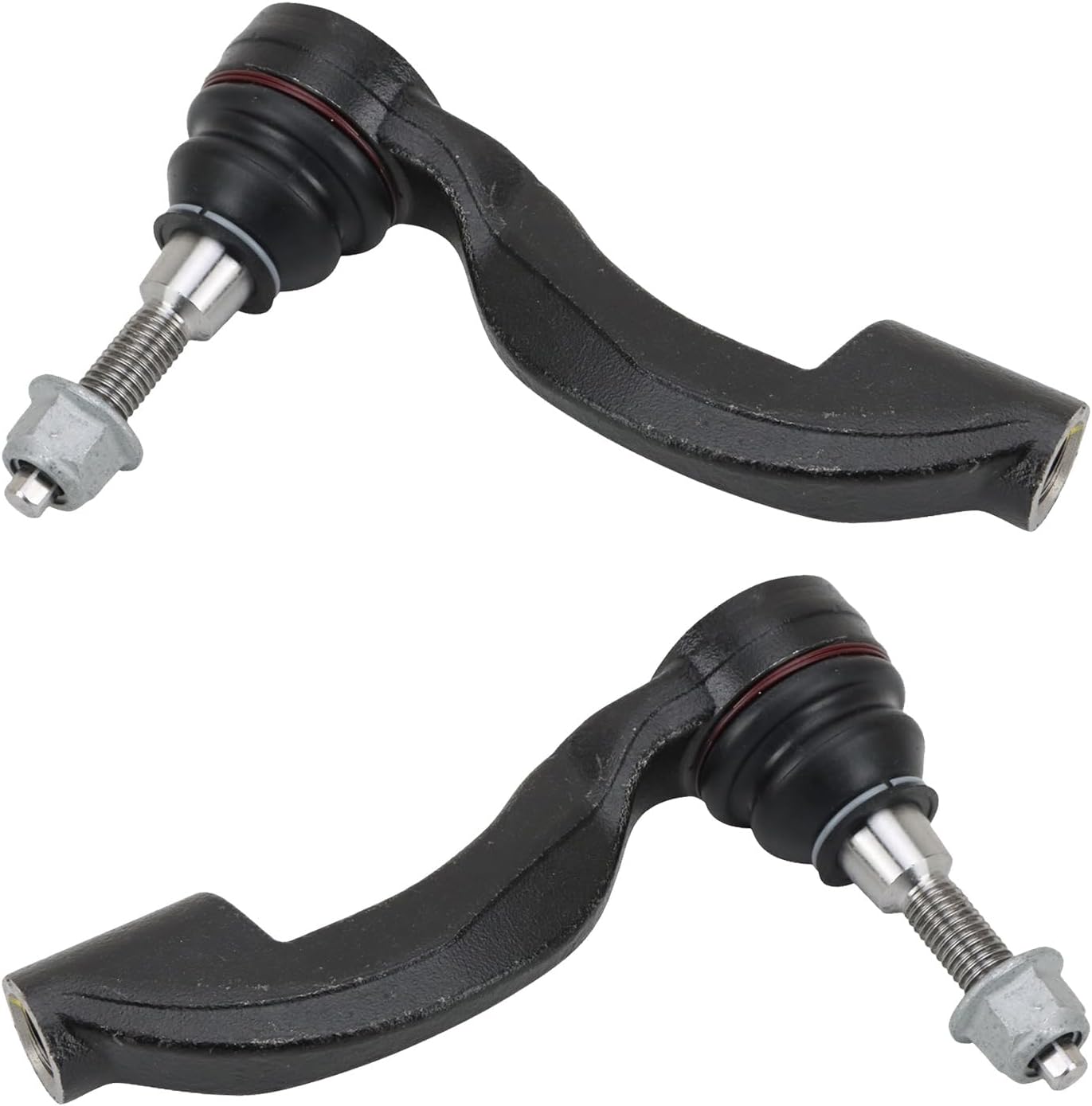 TRQ Front Outer Tie Rod Set for Cadillac ATS and CTS Models
