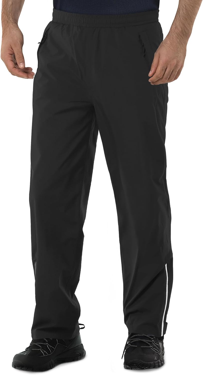 33,000ft Men's Rain Pants Waterproof for Outdoor Activities