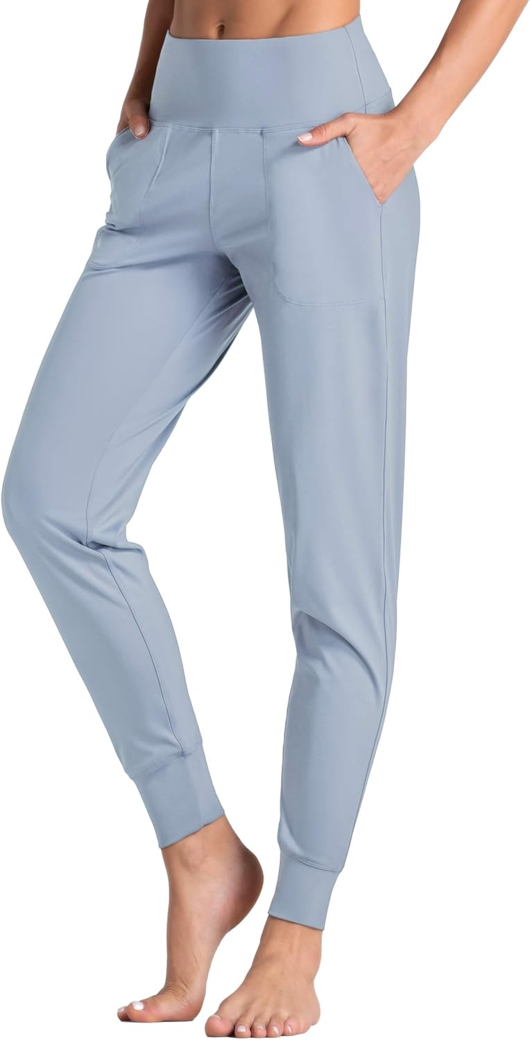 Wjustforu High Waist Joggers - Comfy Yoga Pants
