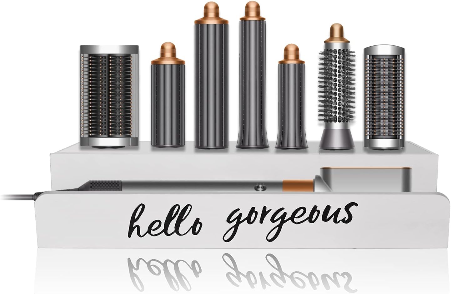 Dyson Airwrap Storage Holder - Farmhouse Chic Organizer