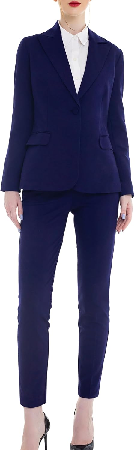 Elegant Women's Pant Suits Set for Professional Business Wear