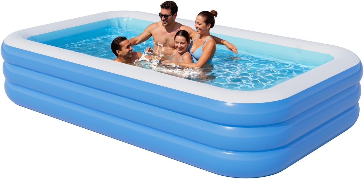 Inflatable Pool for Kids and Adults - Perfect Family Fun