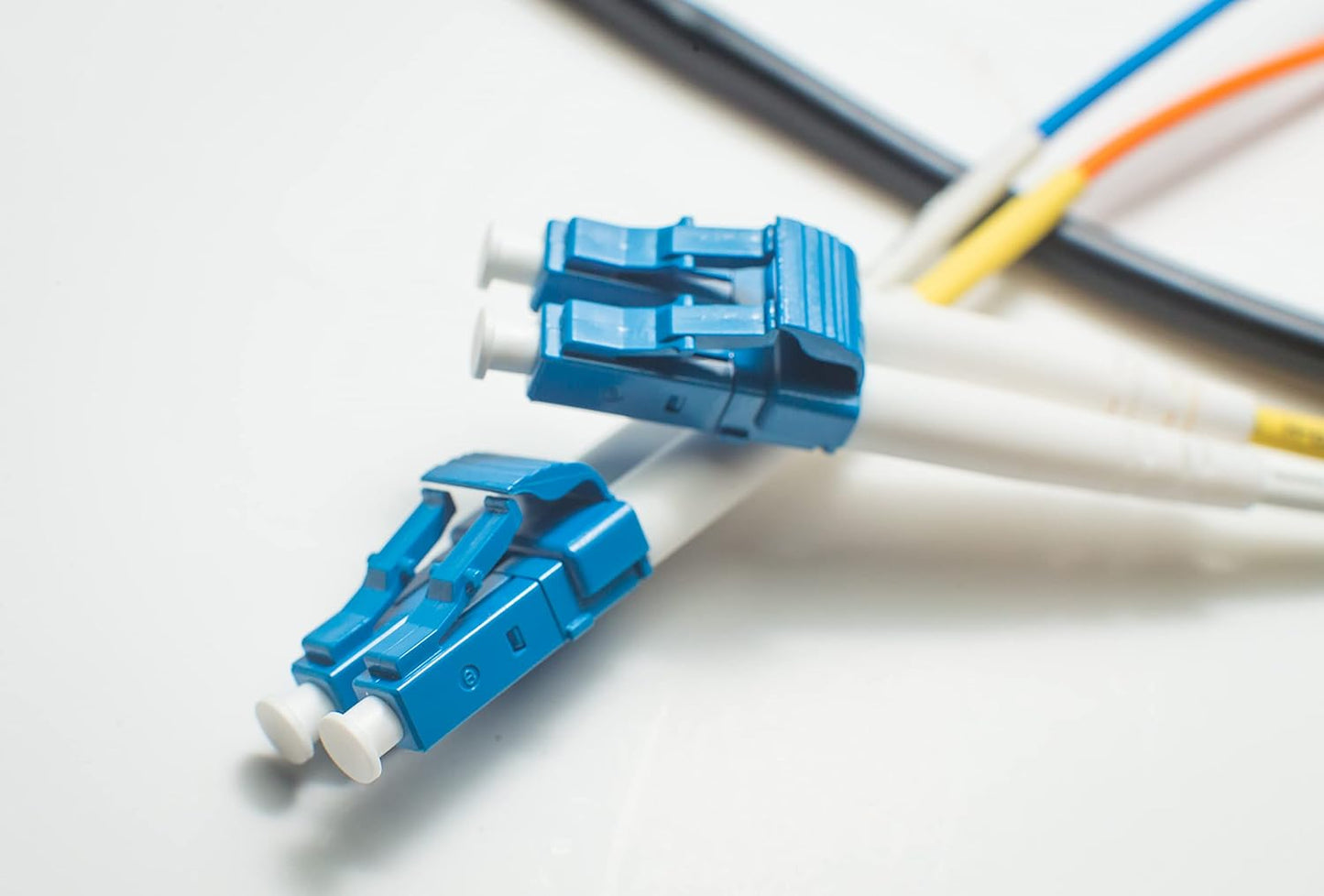 15M OS2 LC LC Fiber Optic Cable for Indoor/Outdoor Use