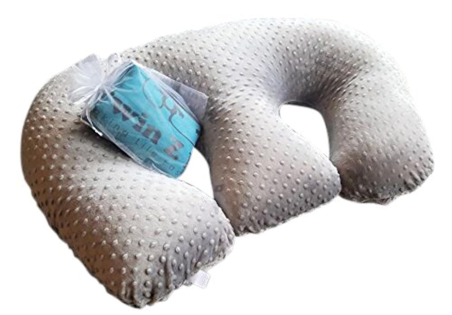 Twin Z Pillow for New Parents - 6 Uses in 1 with Travel Bag