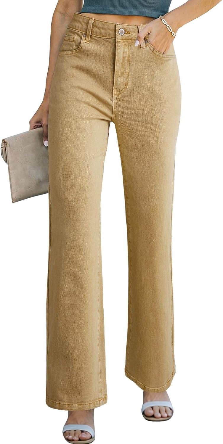 Sidefeel Women's Wide Leg Jeans for a Flattering Silhouette