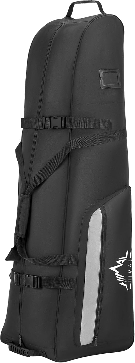 Himal Outdoors Soft-Sided Golf Travel Bag with Wheels for Comfort
