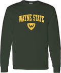 NCAA Team Color Arch Logo Long Sleeve T-Shirt - Comfortable Fan Tee