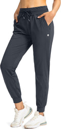 G Gradual Womens Joggers Pants High Waisted Tapered Sweatpants - Soft