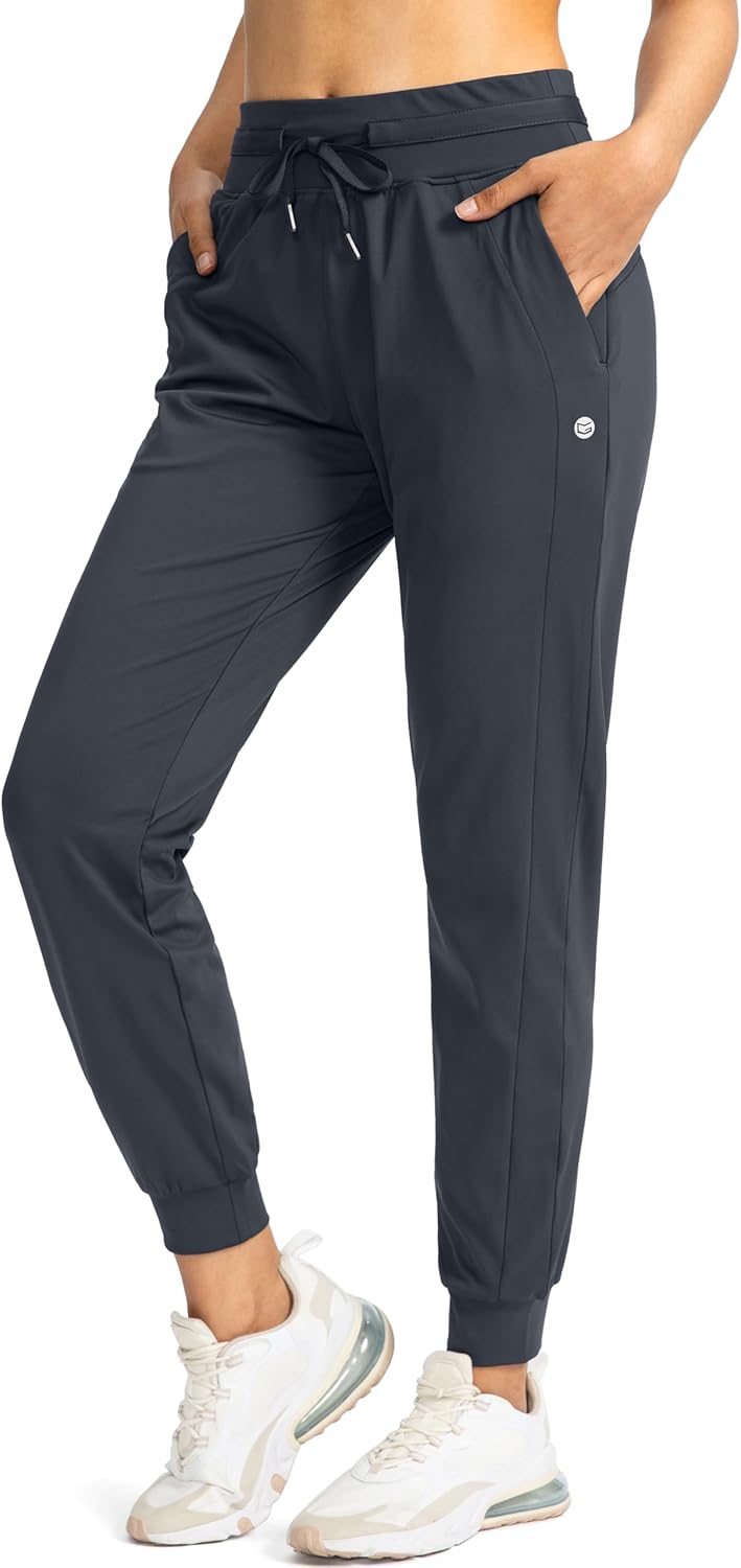 G Gradual Women's Joggers with Zipper Pockets for Comfort
