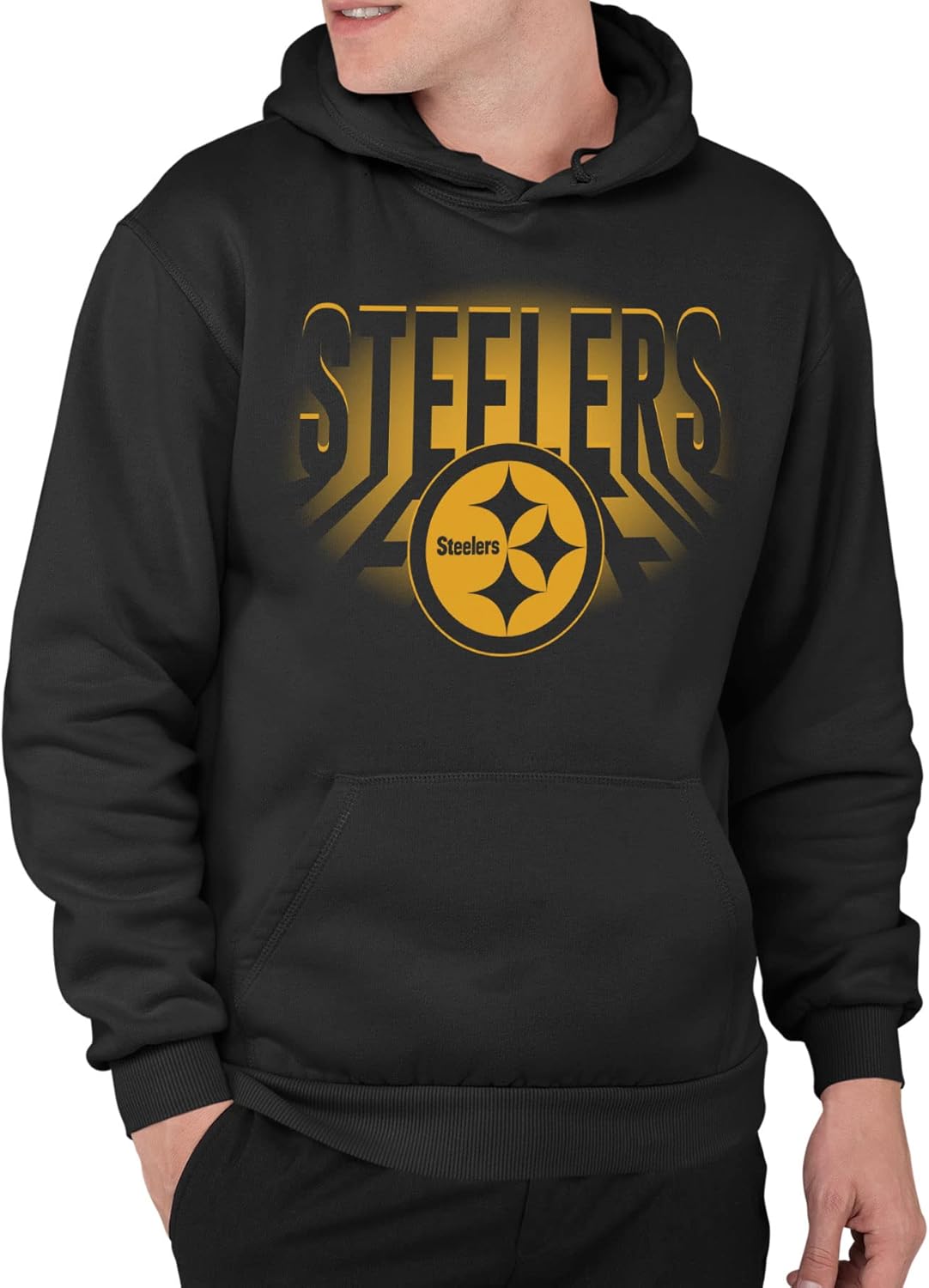 Pittsburgh Steelers Unisex Adult Pullover Hoodie - NFL Apparel