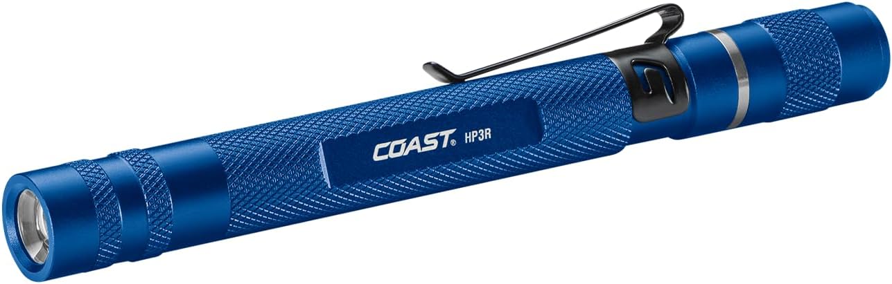 Coast HP3R 500 Lumen Rechargeable LED Penlight with Focus