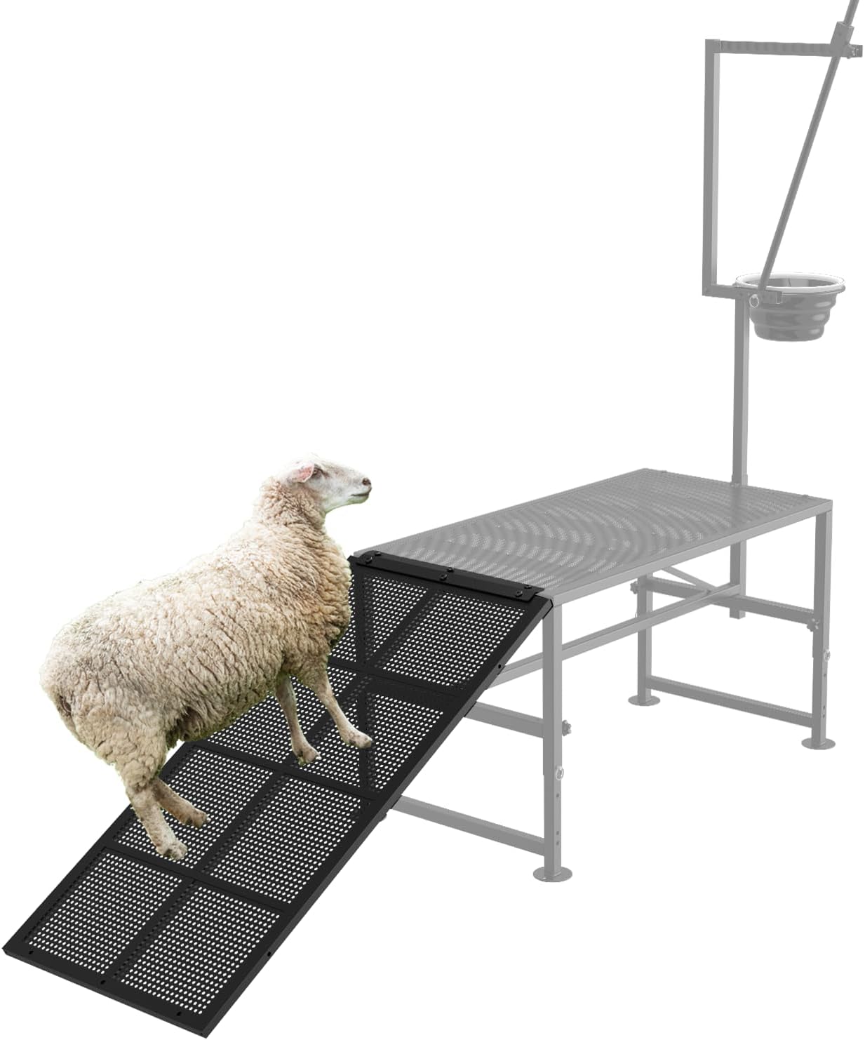 Goat Stand Ramp for 47 inch Goat Milking Stand - Durable & Safe