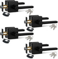 NEWBANG Key Entry Lever Lock Set in Venetian Matt Black Finish