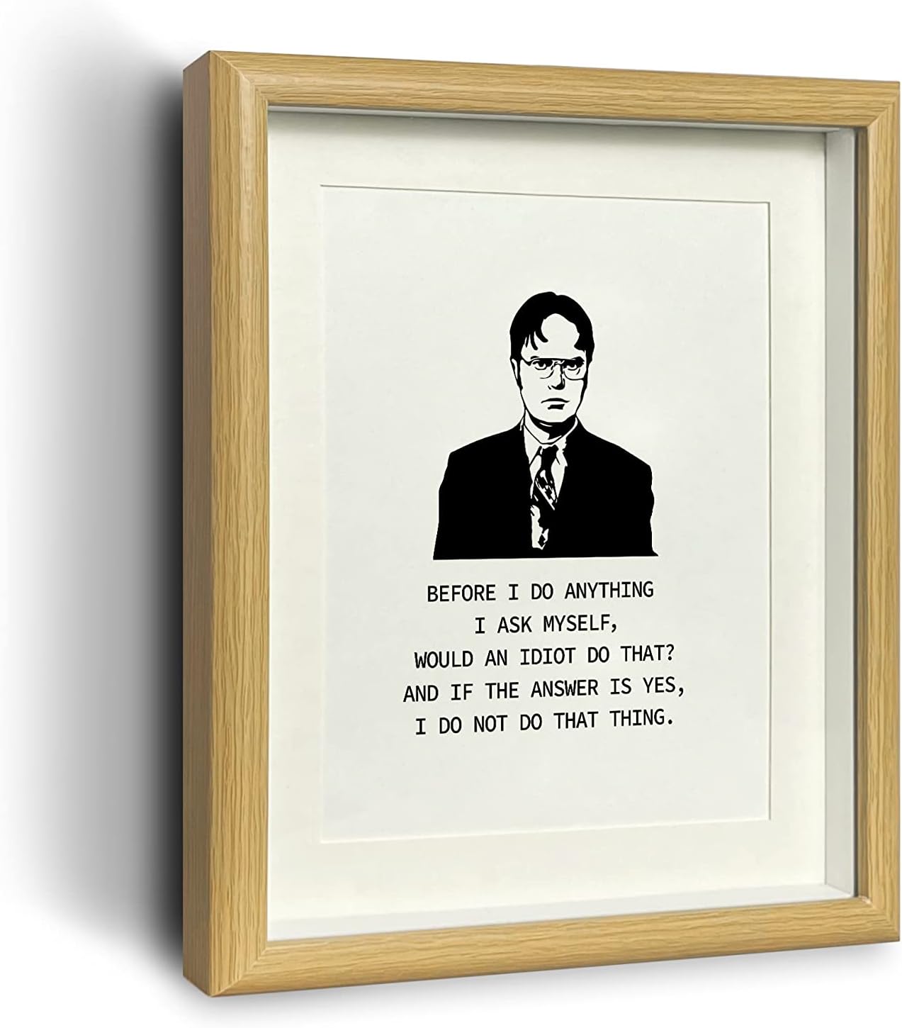 Motivational Office Quote Poster for Fans (8x10)