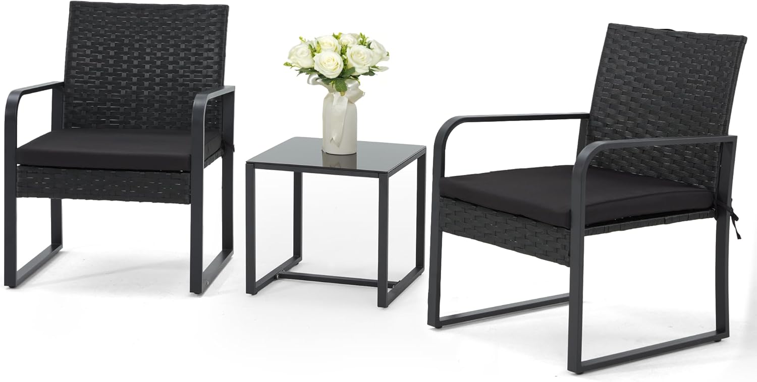 Bezseller 3 Piece Outdoor Patio Furniture Set for Modern Spaces