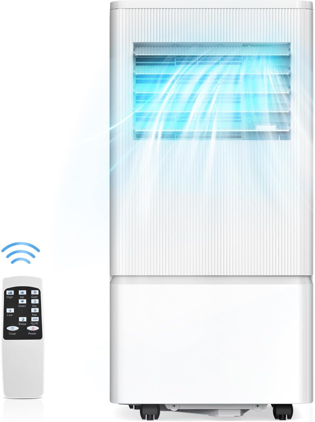 10000 BTU Portable Air Conditioner for Rooms Up to 500 Sq.Ft