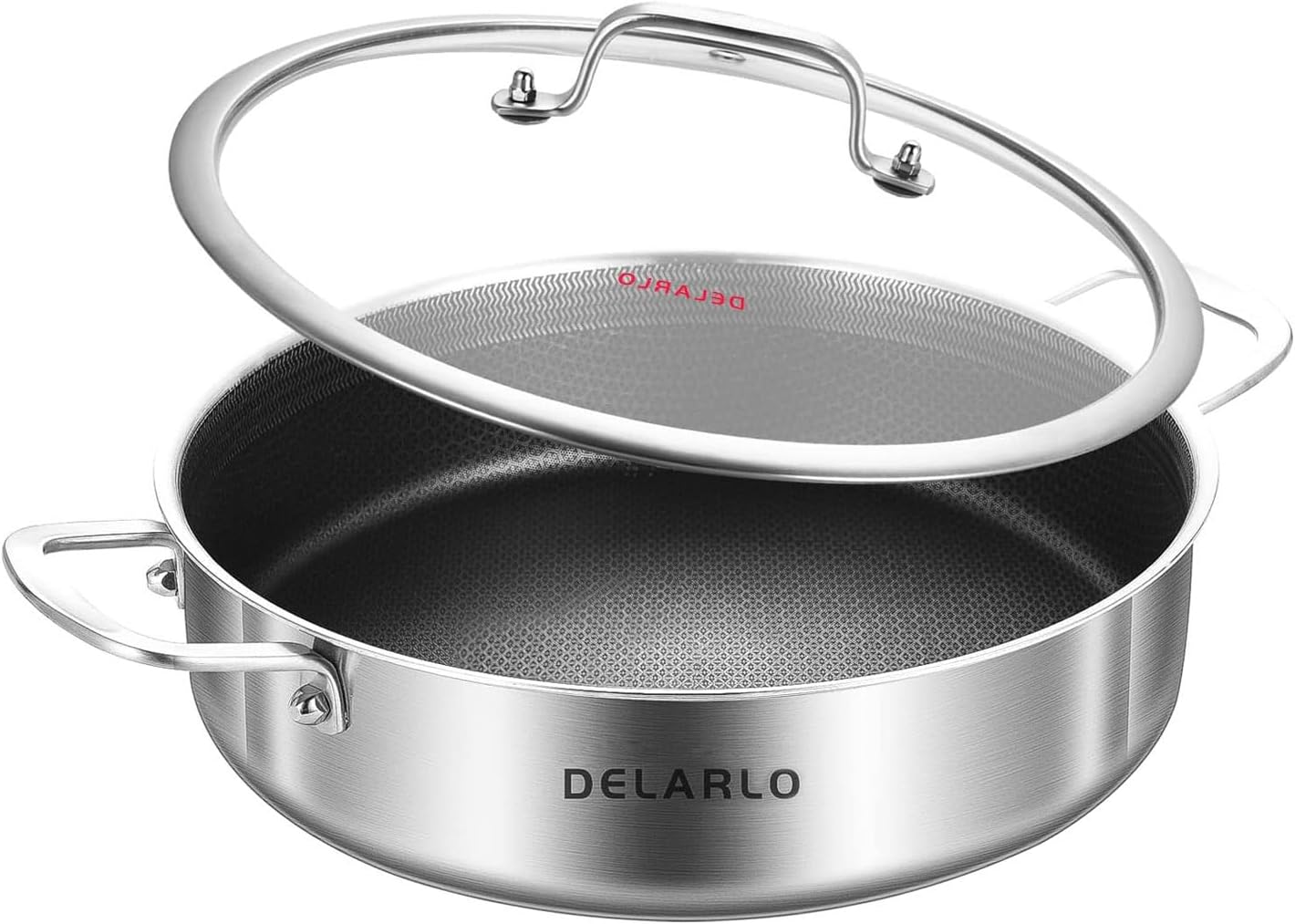 DELARLO Tri-Ply Stainless Steel 10 Inch Deep Frying Pan Review