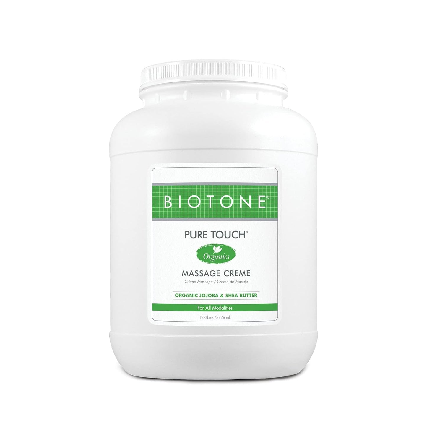 BIOTONE Pure Touch Organics Massage Creme for Soothing Relief