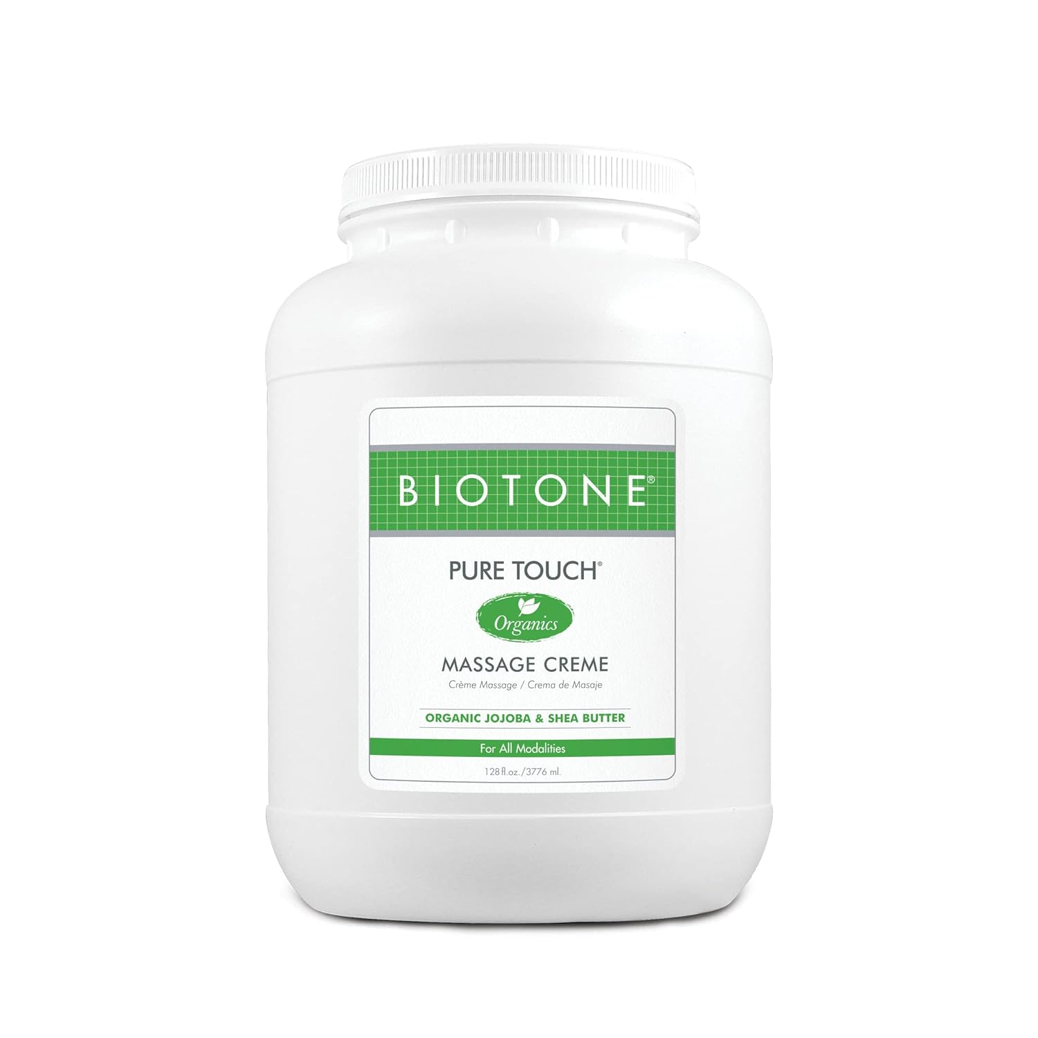 BIOTONE Pure Touch Organics Massage Creme for Soothing Relief
