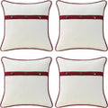 Outdoor Sunbrella Decorative Pillows Pack of 4 - Durable Outdoor