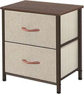 Storage Dresser Organizer Unit with 2 Drawers for Any Space