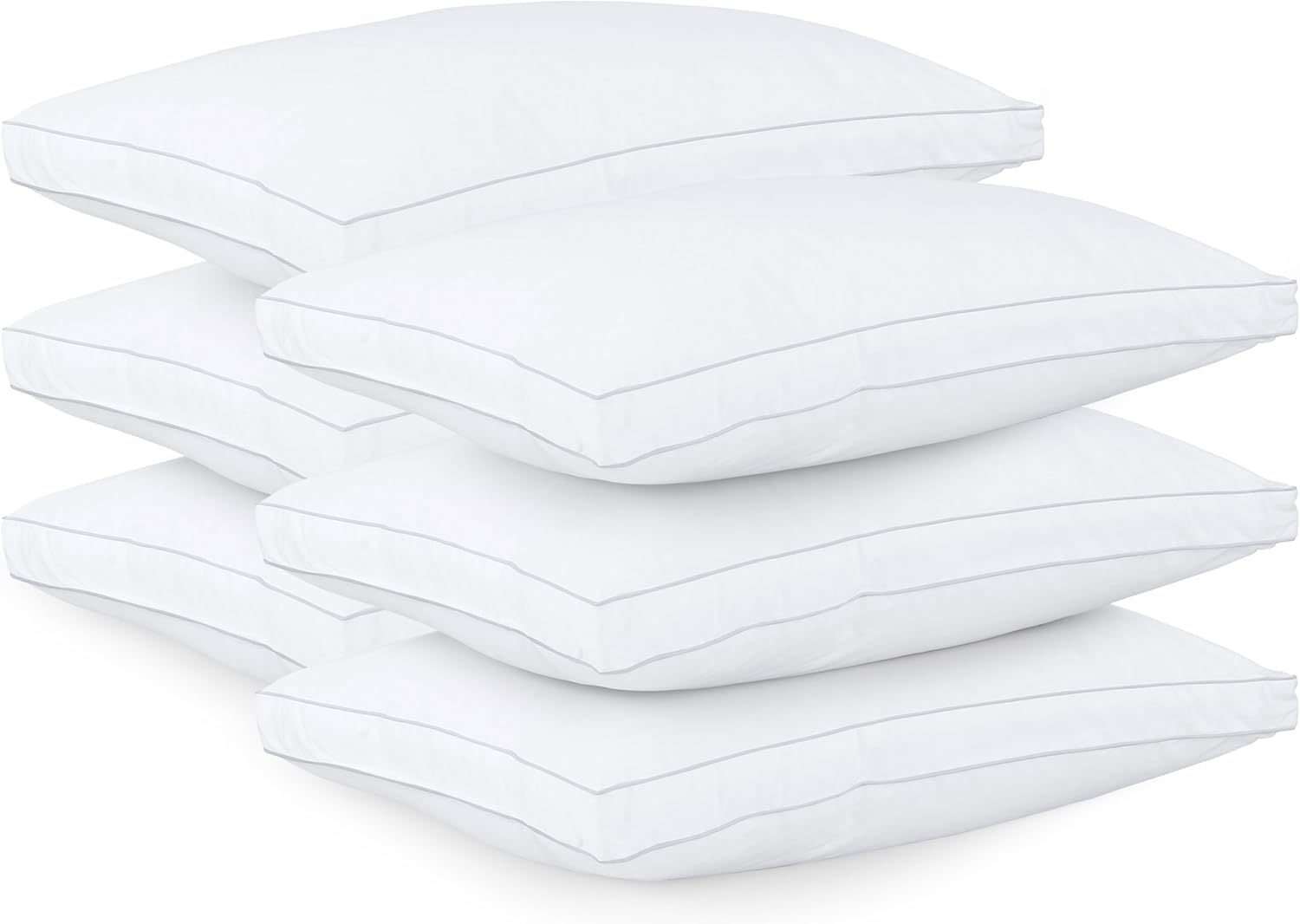 Utopia Bedding Queen Size Bed Pillows Set of 6 for Comfort