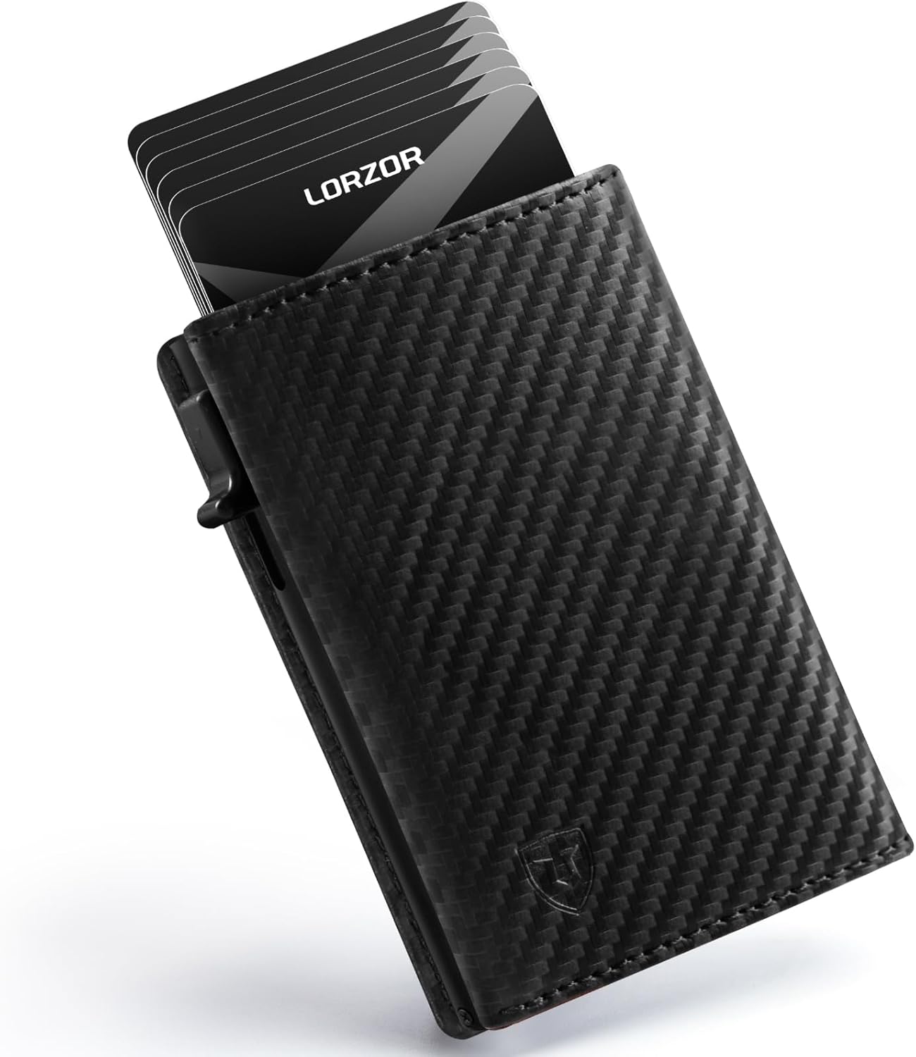 LORZOR Wallet for Men: RFID Blocking, Full Grain Leather Design