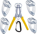 13 Miter Spring Clamps with Pliers for Woodworking - Secure Hold