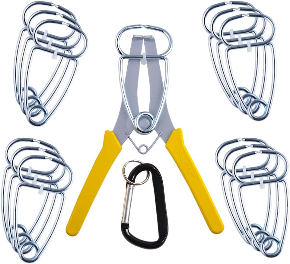 13 Miter Spring Clamps with Pliers for Woodworking Projects
