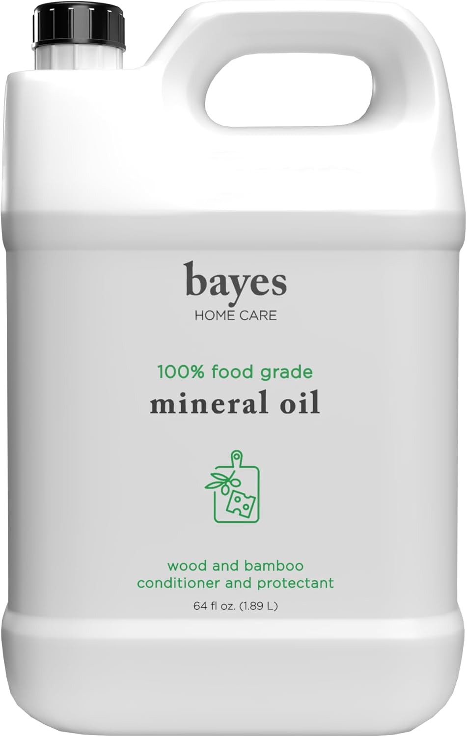 Bayes Food Grade Mineral Oil for Cutting Board Maintenance