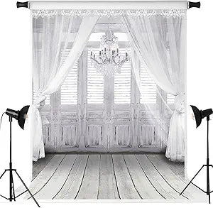 Kate 5x7ft Retro Wood Door Photography Backdrops for Portraits