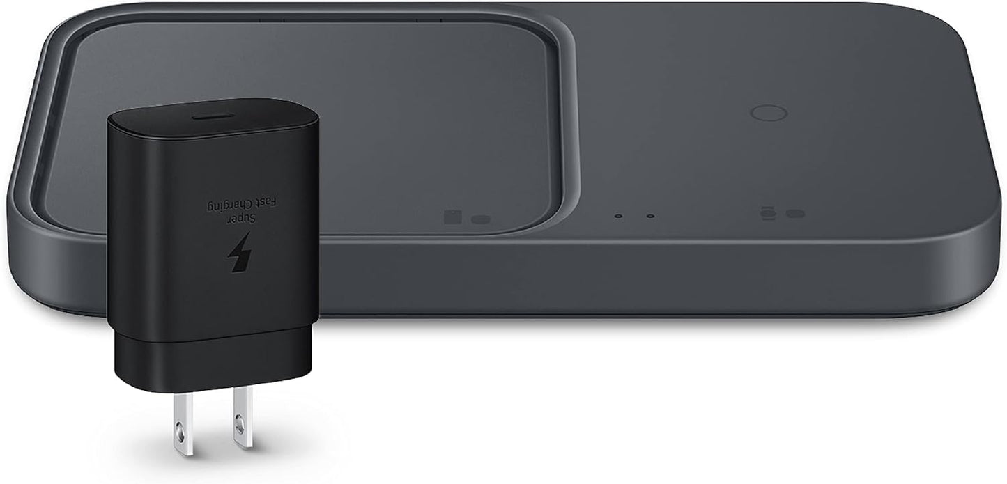 SAMSUNG 15W Wireless Charger Duo for Fast Charging Devices